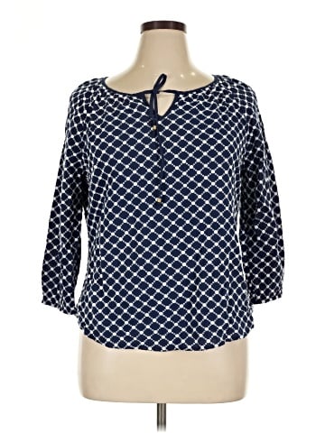 Cathy Daniels 3/4 Sleeve Blouse (view 1)