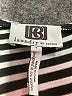 Laundry by Design Stripes Black Casual Dress Size 4 - photo 7