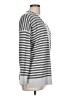 Ann Taylor LOFT Stripes Gray Pullover Sweater Size L - photo 4