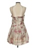 Seni & Cade 100% Polyester Floral Tan Cocktail Dress Size M - photo 2
