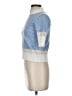 Central Park West Blue Pullover Sweater Size XS - photo 5