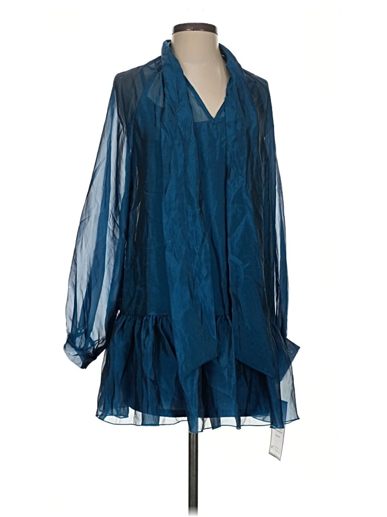Pre-owned Seni & Cade Cocktail Dress In Blue