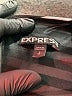 Express 100% Polyester Stripes Black Casual Dress Size S - photo 7
