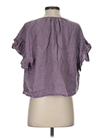 Velvet by Graham & Spencer Short Sleeve Blouse (view 2)