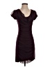 Express 100% Polyester Solid Burgundy Cocktail Dress Size S - photo 1