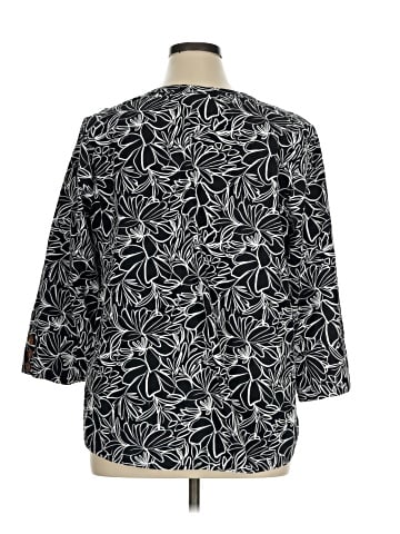 Appleseeds 3/4 Sleeve Blouse (view 2)