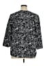 Appleseeds 100% Cotton Black 3/4 Sleeve Blouse Size 1X - photo 2