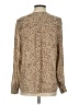 Classiques Entier Tweed Brown Long Sleeve Blouse Size S - photo 2