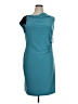 Nine West Color Block Teal Cocktail Dress Size 16 - photo 1
