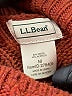 L.L.Bean Brown Wool Pullover Sweater Size M - photo 6