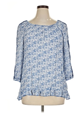 Unique Spectrum 3/4 Sleeve Blouse