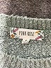 Pink Rose Gray Pullover Sweater Size M - photo 7