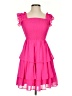 Assorted Brands 100% Terylene Pink Cocktail Dress Size S - photo 1
