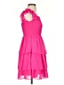 Assorted Brands 100% Terylene Pink Cocktail Dress Size S - photo 4