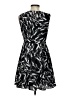 Express 100% Polyester Graphic Black Casual Dress Size 4 - photo 2