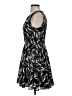 Express 100% Polyester Graphic Black Casual Dress Size 4 - photo 5
