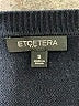 Etcetera Black Pullover Sweater Size S - photo 7