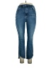Good American Chevron-herringbone Blue Jeans Size 14 - photo 1