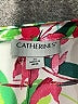 Catherines 100% Polyester Tropical White 3/4 Sleeve Blouse Size 3X - photo 7
