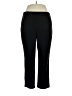 Investments Solid Black Active Pants Size 16 - photo 1
