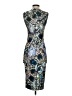 H&M Print Blue Cocktail Dress Size 4 - photo 2