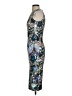 H&M Print Blue Cocktail Dress Size 4 - photo 5