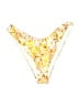 L Space Floral Yellow Swimsuit Bottoms Size M - photo 1