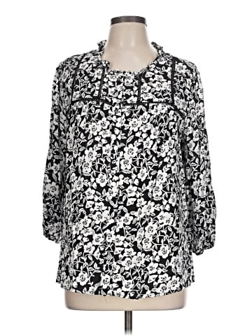 Adrienne Vittadini 3/4 Sleeve Blouse (view 1)