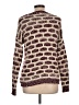 Sunny Girl Print Burgundy Pullover Sweater Size L (estimated) - photo 2
