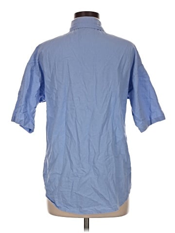 Unbranded 3/4 Sleeve Button-Down Shirt (view 2)
