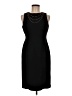 Evan Picone Black Cocktail Dress Size 6 - photo 1