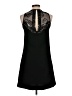 Sandro 100% Polyester Solid Black Cocktail Dress Size Lg (3) - photo 2