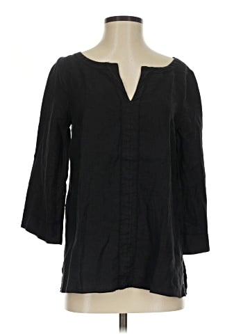 Three Dots 3/4 Sleeve Blouse (view 1)