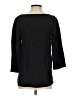 Three Dots 100% Linen Black 3/4 Sleeve Blouse Size XS - photo 2