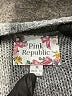 Pink Republic Color Block Gray Pullover Sweater Size M - photo 7