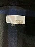 Ecru Plaid Black Coat Size S - photo 6