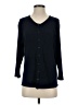 Emma James Blue Silk Cardigan Size S - photo 1