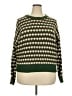 Cider 100% Acrylic Stars Green Pullover Sweater Size 2X - photo 1