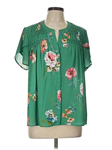 Daniel Rainn Short Sleeve Blouse (view 1)