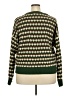 Cider 100% Acrylic Stars Green Pullover Sweater Size 2X - photo 2