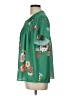 Daniel Rainn 100% Polyester Green Short Sleeve Blouse Size L - photo 5