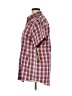 Lee Checkered-gingham Red Short Sleeve Button-Down Shirt Size XL - photo 5