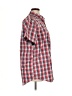 Lee Checkered-gingham Red Short Sleeve Button-Down Shirt Size XL - photo 4