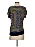 Lavish Purple Short Sleeve Blouse Size S - photo 2