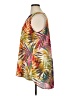 Melissa Paige 100% Polyester Tropical Green Sleeveless Blouse Size XL - photo 5