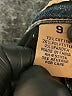 BLUE SPICE Solid Blue Jeans Size 9 - photo 8