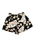 Topshop Floral Black Shorts Size 6 - photo 1