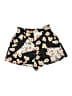 Topshop Floral Black Shorts Size 6 - photo 2