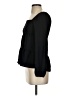 Paper Crane 100% Polyester Black Long Sleeve Blouse Size S - photo 5