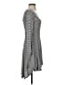 Ecote Houndstooth Gray Casual Dress Size S - photo 4